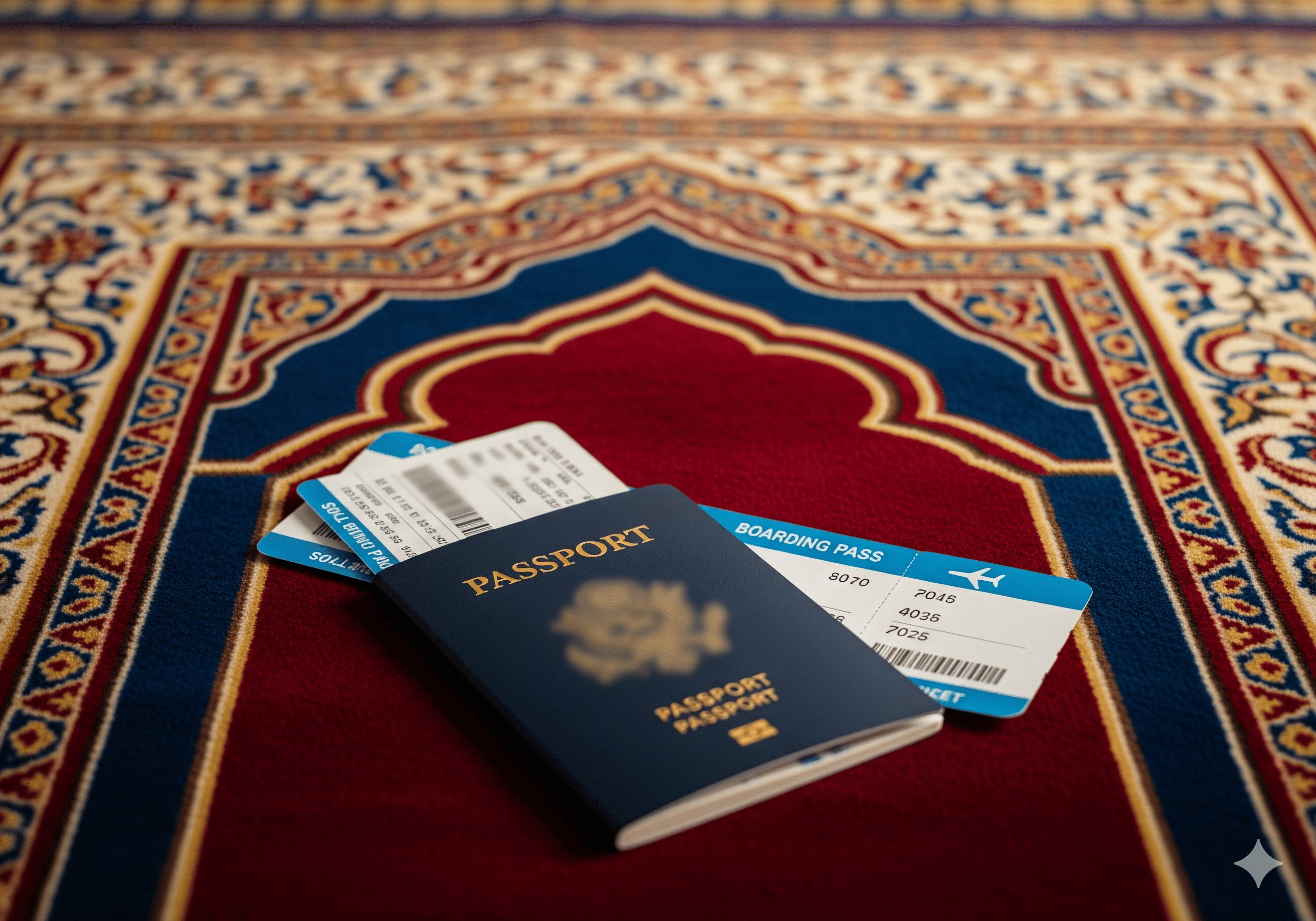 A group of people performing a pilgrimage
